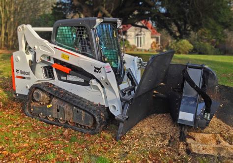 tree stump attachments for skid steer|bobcat skid steer stump grinder.